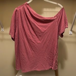 LAmade drop shoulder tee size small